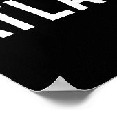 Atlas - Cool New Funny Name Fan Gift Tee  Poster (Ecke)