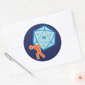 Atlas D20 Aufkleber (Umschlag)