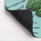 Atlas das Gehirn-lustigen der Geschenke eines Mousepad (Ecke)