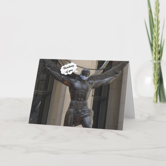 Atlas, Denken Sie an Sie - Karte (Vorderseite)