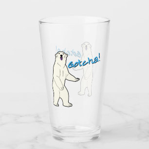 Atlas der freundliche Eisbär Glas