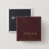 Atlas der Philippinen Button (Vorne & Hinten)
