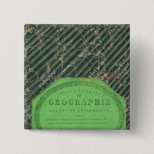 Atlas der Universellen Geografie Button (Vorderseite)