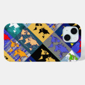 Atlas der Welt Case-Mate iPhone Hülle (Rückseite (Horizontal))