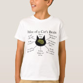 Atlas des Gehirns einer Katze T-Shirt (Vorderseite)