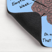 Atlas des Gehirns eines Postangestellters Mousepad (Ecke)