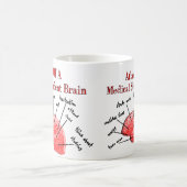 Atlas des Medizinstudent-Gehirns Kaffeetasse (Mittel)