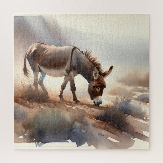 Atlas Donkey AREF409 - Watercolor Puzzle (Vertikal)