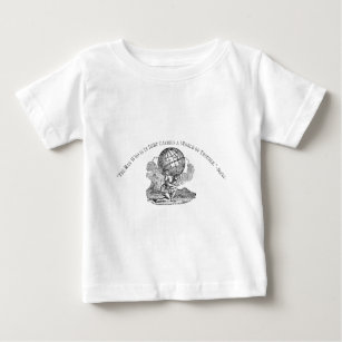 Atlas gezuckt/Schulden-Zitat Baby T-shirt