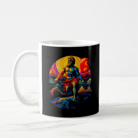 Atlas Griechischer Titan Kaffeetasse (Links)