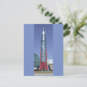 Atlas icbm im strategischen Luftraummuseum Nebrask Postkarte (Stehend Vorderseite)