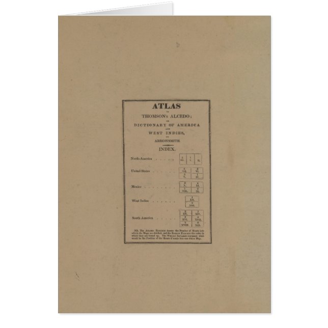 Atlas-Index (Vorne)