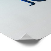 Atlas ist ein schrockiges Poster (Ecke)