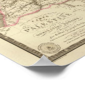 Atlas-Karte für den religiösen Nahen Osten Poster (Ecke)