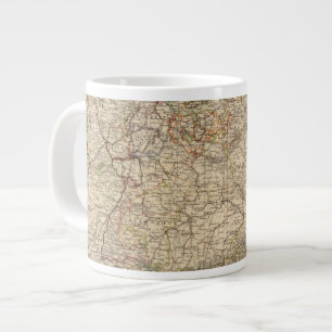 Atlas-Karte Jumbo-Tasse