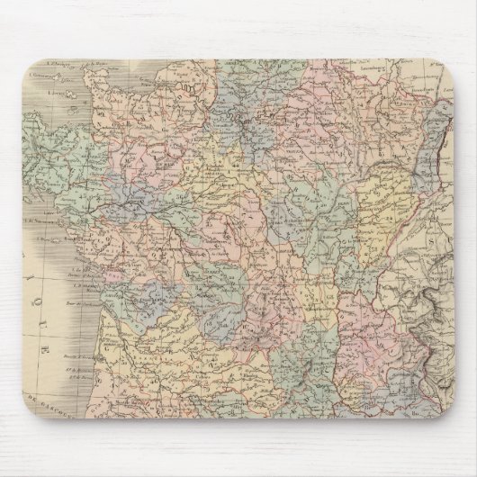 Atlas-Karte Mousepad (Vorne)