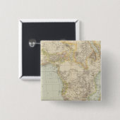 Atlas Karte von Afrika Button (Vorne & Hinten)