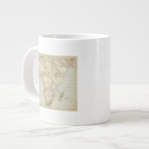 Atlas Karte von Afrika Jumbo-Tasse