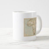 Atlas Karte von Afrika Jumbo-Tasse (Vorderseite Rechts)