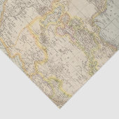 Atlas-Karte von Afrika Seidenpapier (Ausschnitt)