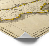 Atlas Karte von Haiti Poster (Ecke)