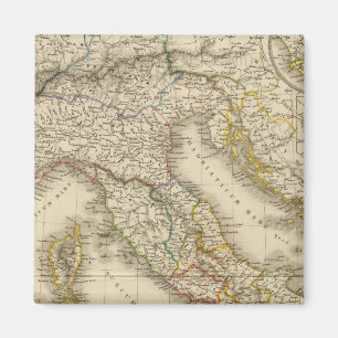 Atlas-Karte von Rom Magnet