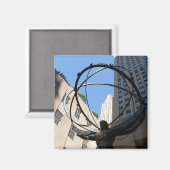 Atlas Magnet (Vorderseite/Rückseite)