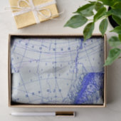 Atlas Map Seidenpapier (Geschenk)