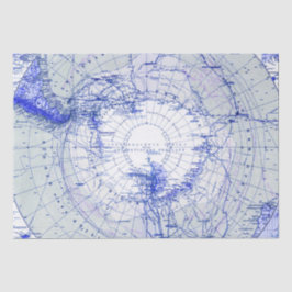 Atlas Map Seidenpapier