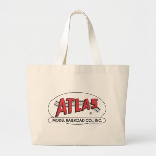 Atlas Model Railroad Company, Inc. Logo Jumbo Stoffbeutel
