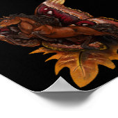 Atlas Moth Fairy Horse Poster (Ecke)