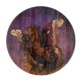 Atlas Moth Fairy Horse Schneidebrett (Vorderseite)