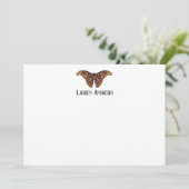 Atlas Moth Personalisiert Stationery Note Card Einladung (Stehend Vorderseite)