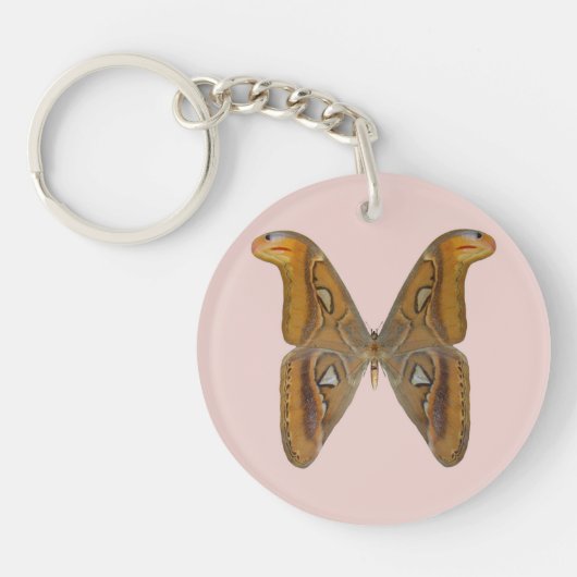 Atlas Moth Schlüsselanhänger (Vorderseite)