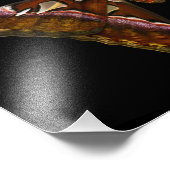 Atlas Moth - Snake Head Fotodruck (Ecke)