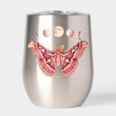 Atlas-Motte Celestial Mondphase | Boho Lunar Kunst (Vorderseite)