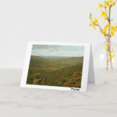 Atlas Mountains Valley Karte (Gelbe Blume)