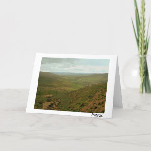 Atlas Mountains Valley Karte