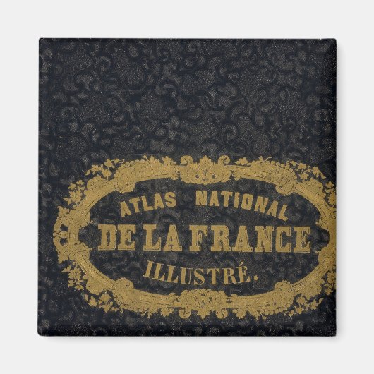 Atlas National de France Magnet (Vorne)