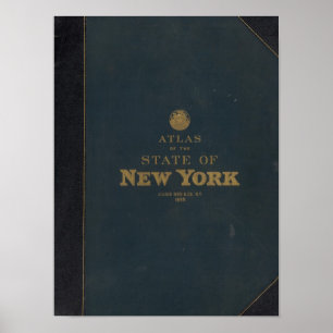 Atlas-New- YorkStaat Poster