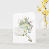 Atlas Note Card - 5.6" x 4" Karte (Gelbe Blume)