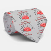 Atlas of Law Student Brain Krawatte (Gerollt)