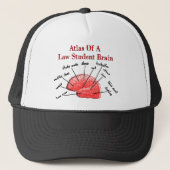 Atlas of Law Student Brain Truckerkappe (Vorderseite)