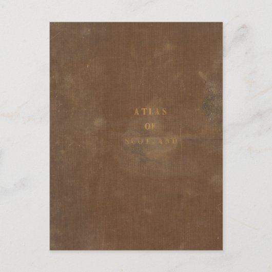 Atlas of Scotland Postkarte (Vorderseite)