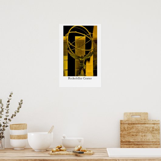 Atlas-Plakat Poster (Küche)