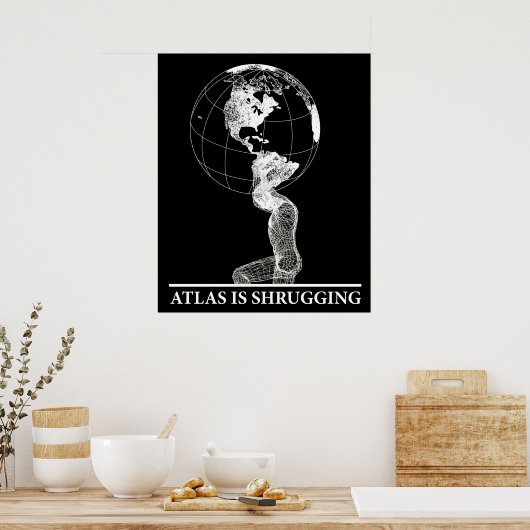Atlas Poster (Küche)