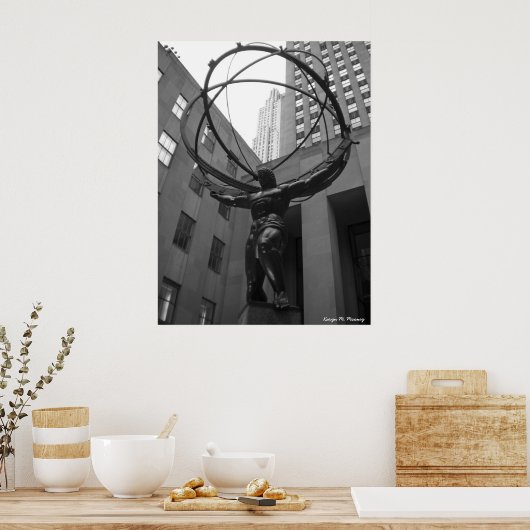 Atlas Poster (Küche)