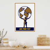 Atlas Poster (Küche)