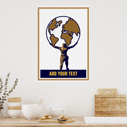 Atlas Poster (Küche)
