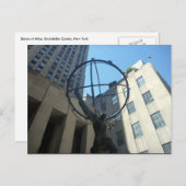 Atlas Postkarte (Vorne/Hinten)